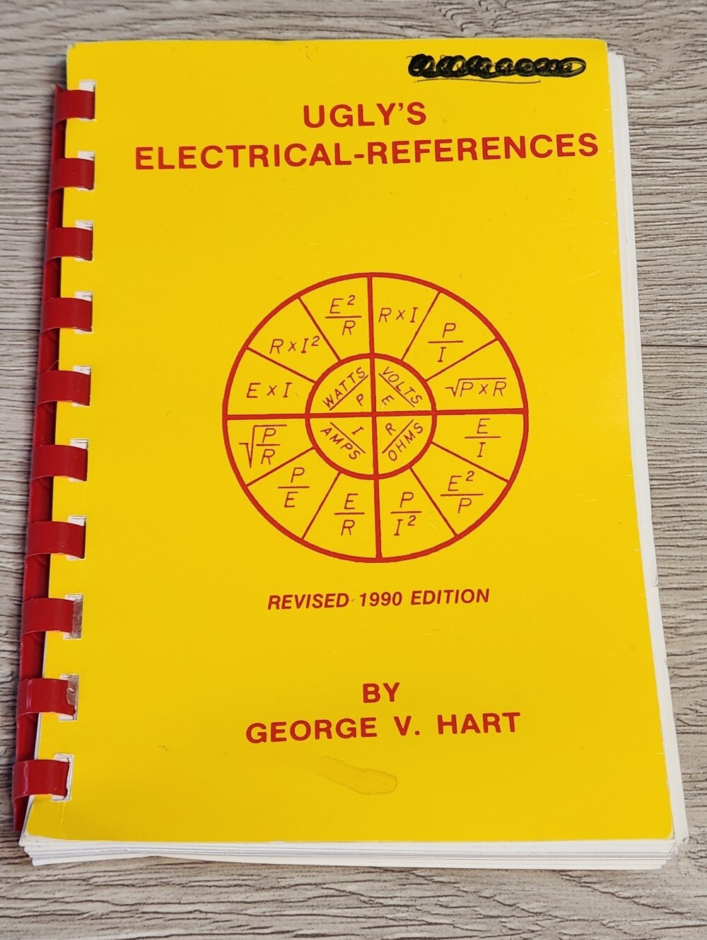 Ugly's Electrical References Small Paperback George V Hart Trade Reference
